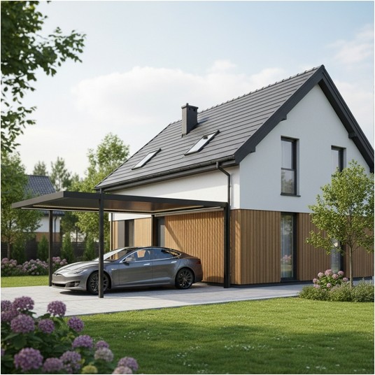 Carport aluminiowy CLASSIC 500 × 300 × 250 cm -zdjęcie numer 6