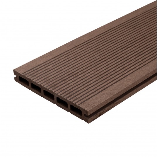 Deska kompozytowa Duna 21x146x2400mm ciemny brąz -zdjęcie numer 1