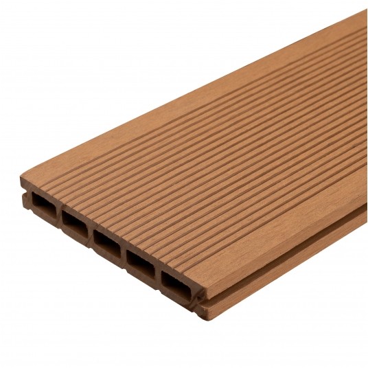 Deska kompozytowa Duna 21x146x2400mm teak -zdjęcie numer 1