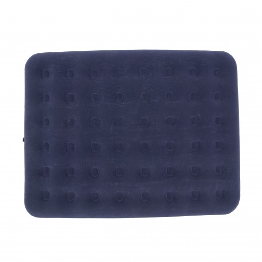 FLOKOWANY MATERAC DMUCHANY 203X152X22CM -zdjęcie numer 2