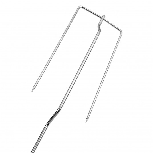 Kij do kiełbasek z drewnianą rączką 104 cm -zdjęcie numer 2