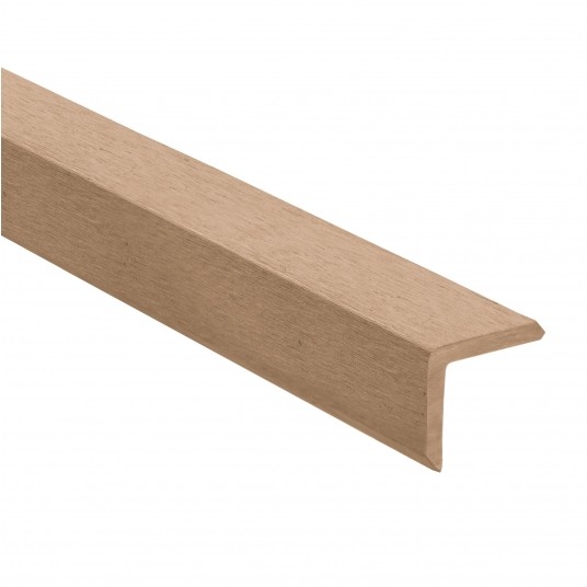 Listwa kompozytowa kątowa 45x45x2400mm teak -zdjęcie numer 1