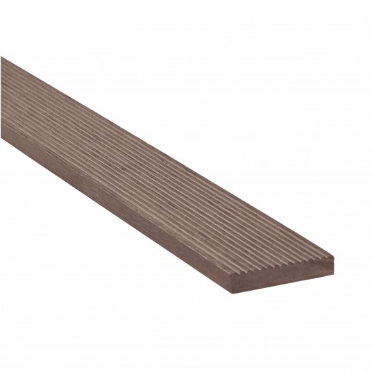 Listwa kompozytowa płaska 10x55x2400mm ciemny brąz -zdjęcie numer 1