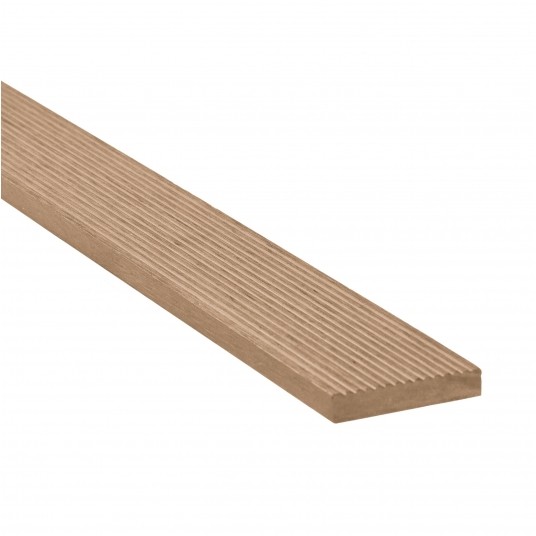 Listwa kompozytowa płaska 10x55x2400mm teak -zdjęcie numer 1