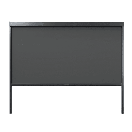 Markiza manualna LUXE 270x238 cm do pergoli 3 m antracyt -zdjęcie numer 1