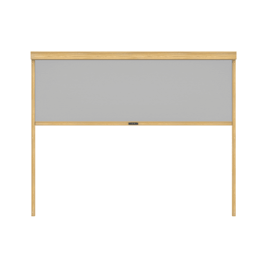 Markiza manualna LUXE 370x238 cm do pergoli 4 m drewno -zdjęcie numer 1