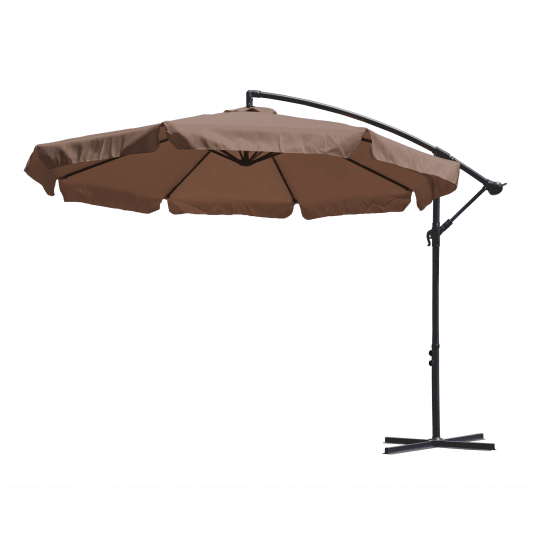 PARASOL OGRODOWY CZAPLA 2 brązowy -zdjęcie numer 1