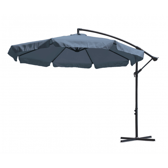 PARASOL OGRODOWY CZAPLA 2 grafitowy -zdjęcie numer 1