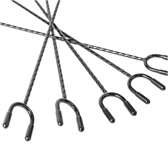 Podpórka na kije do kiełbasek 62 cm - 5 sztuk -zdjęcie numer 5