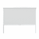 Markiza manualna LUXE 270x238 cm biała -zdjęcie numer 1