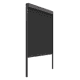 Markiza manualna LUXE 370x238 cm do pergoli 4 m antracyt -zdjęcie numer 2