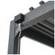 Pergola 3x3x2,3m alu-stal + zasłony i moskitiera -zdjęcie numer 3