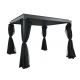 Pergola 3x3x2,3m alu-stal + zasłony i moskitiera -zdjęcie numer 7