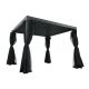Pergola 3x3x2,3m alu-stal + zasłony i moskitiera -zdjęcie numer 1
