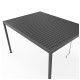 Pergola aluminiowa 3x3x2.3m antracyt -zdjęcie numer 6
