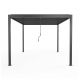 Pergola aluminiowa 3x3x2.3m antracyt -zdjęcie numer 1