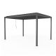 Pergola aluminiowa 3x3x2.3m antracyt -zdjęcie numer 5