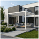 Pergola LUXE 3x4x2.5m biała z LED -zdjęcie numer 2