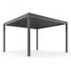Pergola tarasowa Luxe 4x4x2.5 m antracytowa z LED i elektrycznym dachem -zdjęcie numer 14