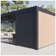 Ściana stalowa 175 × 258 cm ELITE do pergoli i carportu -zdjęcie numer 2