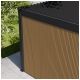 Ściana z kompozytu WPC 370 × 258 cm ELITE do pergoli i carportu -zdjęcie numer 3