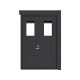 Stalowe drzwi z oknami z PC 175x258 ELITE -zdjęcie numer 4