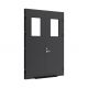Stalowe drzwi z oknami z PC 175x258 ELITE -zdjęcie numer 3
