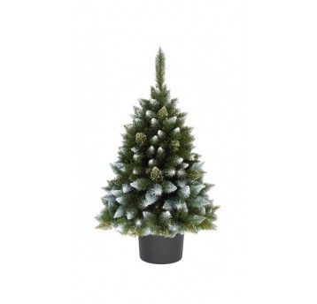 Choinka sztuczna sosna diamentowa w okrągłej donicy 160 cm