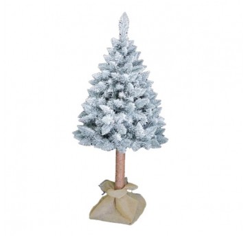 Choinka sztuczna sosna górska na pniu ośnieżona 180 cm