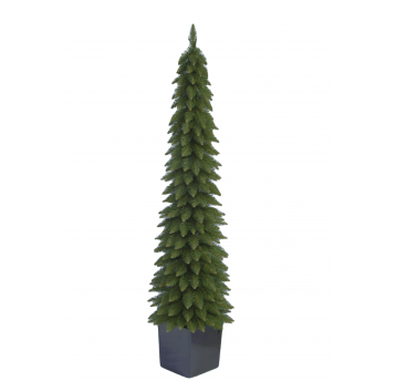 Choinka sztuczna świerk zakopiański Super Slim + Box 160cm