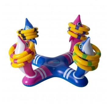 Dolphin Cross Ring Toss Game