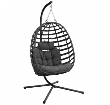 Fotel wiszący Falo antracyt