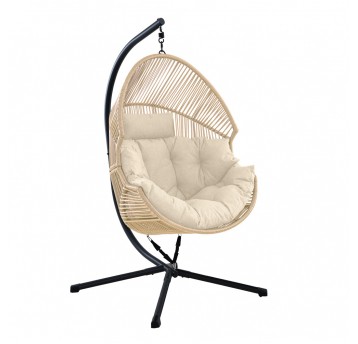 Fotel wiszący Holand beżowy