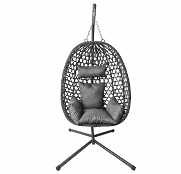 Fotel wiszący Olio antracyt