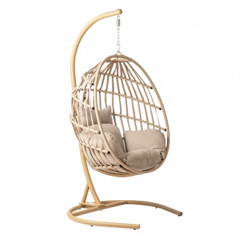 Fotel wiszący Vico beżowy