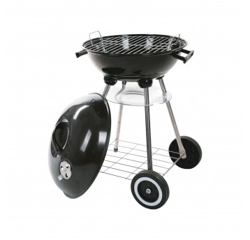 Grill węglowy MIR230 kulisty z pokrywą