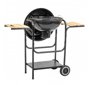 Grill węglowy MIR270 kulisty z pokrywą