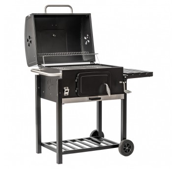 Grill węglowy MIR4525 z pokrywą i akcesoriami