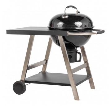 Grill węglowy MIR709 z pokrywą i kółkami