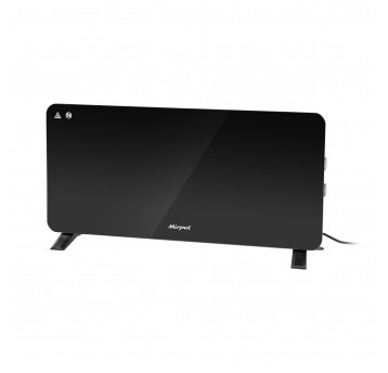 Grzejnik konwektorowy szklany GH-1601M-20 czarny