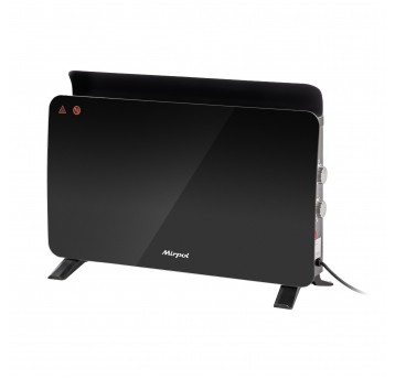 Grzejnik konwektorowy szklany GH-1601M czarny