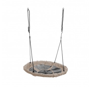 Huśtawka ogrodowa bocianie gniazdo 95 beżowa