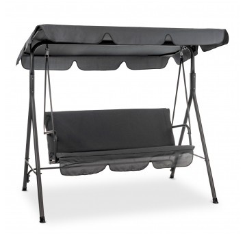 Huśtawka ogrodowa Eve antracytowa