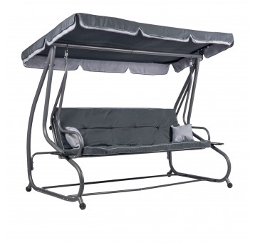 Huśtawka ogrodowa Megi szara