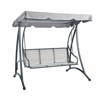 Huśtawka ogrodowa Viktoria 2G szara