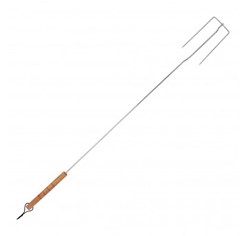 Kij do kiełbasek z drewnianą rączką 104 cm