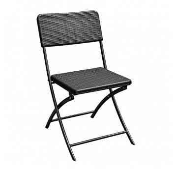 Krzesło kateringowe Vivid składane czarne