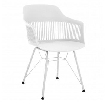 Krzesło ogrodowe Giulia białe