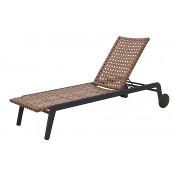 Leżak ogrodowy Texas z regulacją oparcia