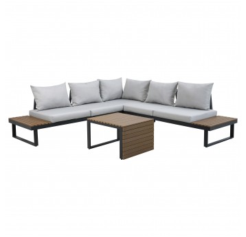 Meble ogrodowe wypoczynkowe Marbella z narożnikiem